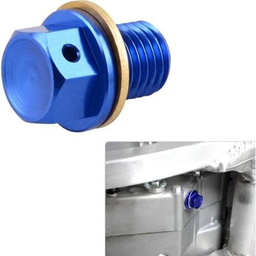NICECNC Oil Drain Plug Bolt For Yamaha YZ 250/X Tricker Serow 250 XT250X WR250R/X Kawasaki KLX150S KLX125 D-Tracker 125 KLX110/L