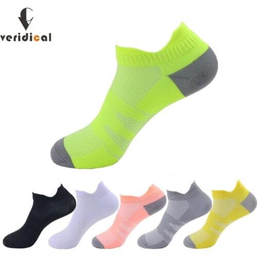 5 Pairs Nylon Ankle Sport Socks Compression Men Women Breathable Quick-Drying Deodorant Bike Running Outdoor Travel No Show Sock
