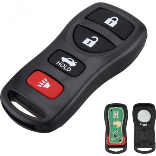 New 315MHZ 4 Buttons Auto Car Keyless Entry Remote Control Keys Fob Clicker Replacement KBRASTU15 for Infiniti