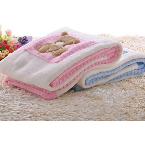 Infant Blankets Newborn Flannel Blanket Boys Girls Unisex Gauze Bath Towel Swaddle Wrap Infant Stroller Cover Baby Accessories