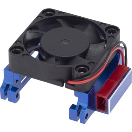 Cooling Fan Heatsink High Velocity Aluminum Radiator For Traxxas Velineon VXL-3S ESC303T06 Slash 4X4 2WD RC Car Repair Parts
