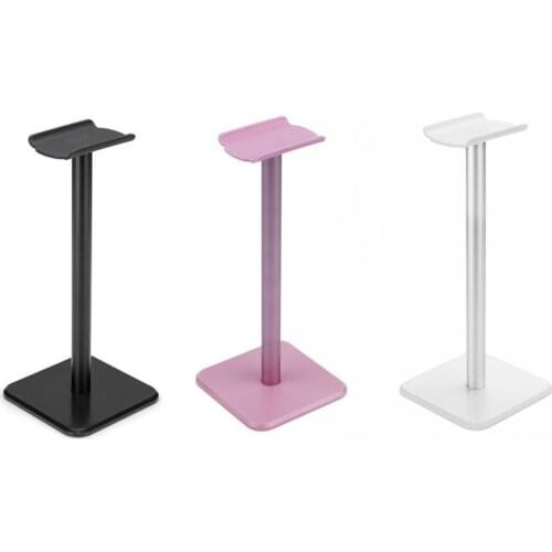 TPU+Aluminum Headphone Stand Headset Holder Desk Display Holder Rack For PC Accessories Solid Base Universal Hanger