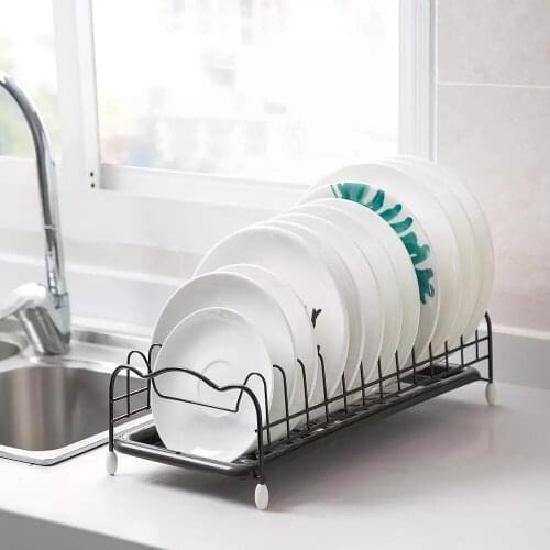 Kitchen Iron Storage rack Bowl Dishes Dish Drying Rack Drainer Cabinet kitchen Organizer Kitchen Tools