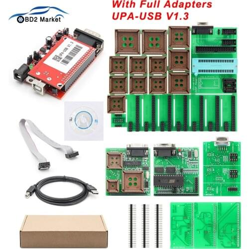 Full Adapter V2014 UPA USB V1.3 Auto ECU Programmer Tool UPA-USB V1.3 Chip Tunning Tool UPA USB 1.3 Car Tuning Diagnostic Tool