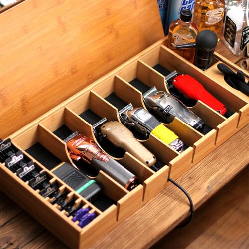 Professional Barber Tool Case Box Hairdresser Suitcase Hair Stylist Clipper Guide Comb Storage Case Carrying Box Barber Suitcase