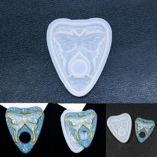 NOT AS LONG diy Crystal Epoxy Silicone Mould Butterfly Resin Mould Mirror Insect Butterfly Pendant Creative Handmade Jewelry