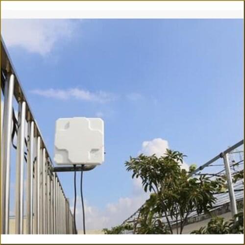 2*22dBi outdoor 4G LTE MIMO antenna LTE dual polarization panel antenna SMA -Male connector 5 M cable for huawei 4G router