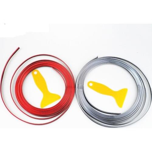 5m General DIY flexible Car interior molding trim strips FOR Opel Astra VAUXHALL MOKKA Zafira Insignia Vectra Antara