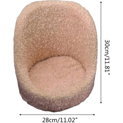 XXFE Baby Photography Props Small Sofa Seat Newborn Fotografia Seating Chair Infant Photo Shooting Accessories