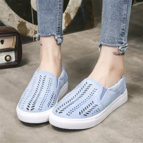 Pop Women Breathing Flats New Spring Vogue Flats Women Causal Shoes with Soft Bottom Women Shoes thy78