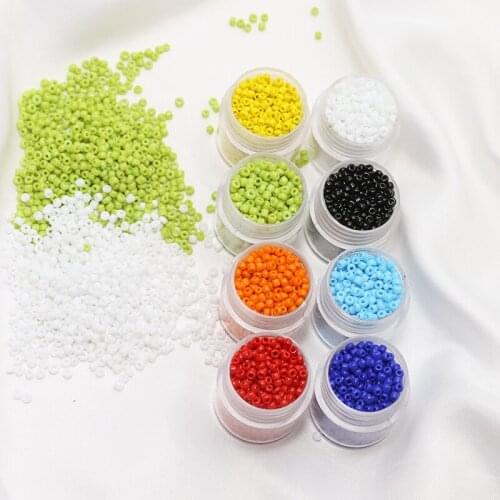 100 grams of high quality domestically made 2mm porcelain rice beads beaded DIY handmade jewelry necklace accessories materials