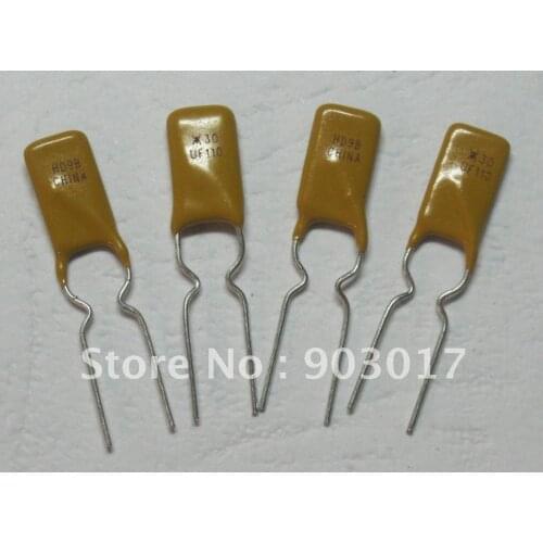 300 Pcs Radial Leaded PPTC Resettable Fuse 30V 1.1A PolySwitch New
