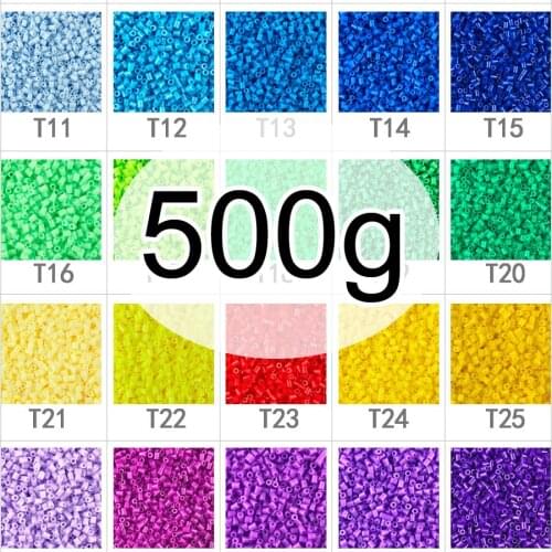 500g/bag 2.6mm Hama Beads diy perler fuse beads Kids Fun DIY perler beads Handmaking Intelligence Educational Toys
