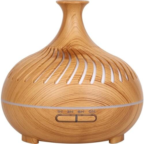 500ML Essential Oil Diffuser Upgraded Diffusers for Essential Oils Aromatherapy Diffuser Cool Mist Humidifier with 7 Color Light