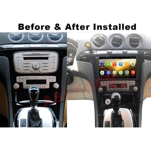 9 Inch Android 10 Car Multimedia Player For Ford S-MAX S MAX 1 2007-2008 Auto Radio GPS Navigation WIFI Stereo