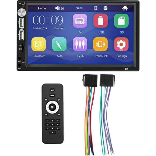 50% Hot Sales X5 MP5 Player AUX Function RCA Audio Output Bluetooth 4.0 Car Multifunctional GPS HD Touching Screen Player for Ve