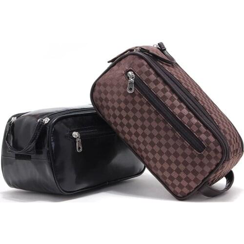 Large Makeup Bags Luxury Men Toiletry Bag Brand Cosmetic Bag Designer Travel Make Up Case Necessaries Clutches Wash Organizer