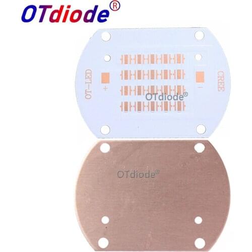 Cree XPE/XTE/XPG/XPL/XML led Cooper PCB Board Led Heatsink Thermal Separation Led Lamp Lase can use for 10W-100W