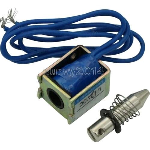 DC 12V Frame Pull Type DC Solenoid Electromagnet NEW