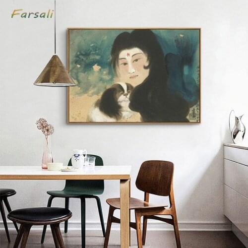 Chinese Traditional Landscape Ink Painting Canvas Posters Print Modern Wall Art Pictures For Living Room Bedroom Aisle Studio