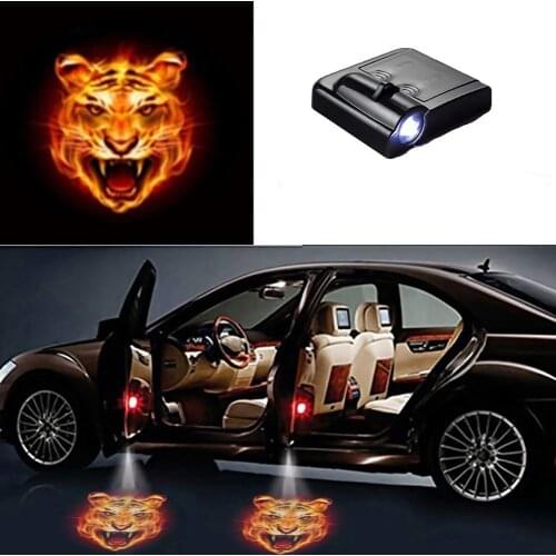 1pcs NEW Wireless Led Car Door Welcome Laser Projector Logo Ghost Shadow Lights For bmw obd2 Car Accessories