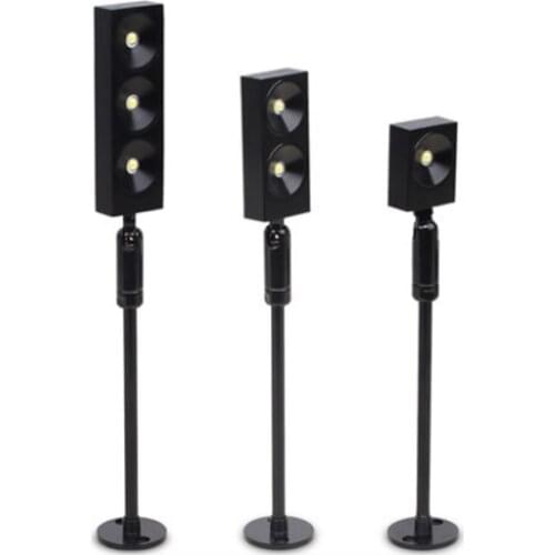 Mini LED Spot Cabinet Lights Downlight 1W 2W 3W Under Cabinet Jewelry Display Ceiling Recessed Lamp 85-265v Black silver