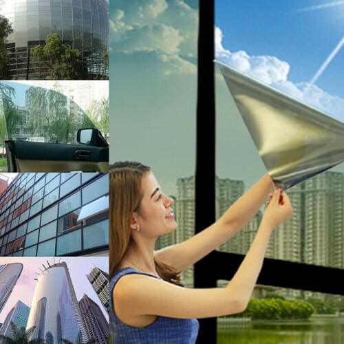 Fashion One Way Mirror Window Film Solar Tint Reflection Decorative Heat Privacy Control Home Decorative Films