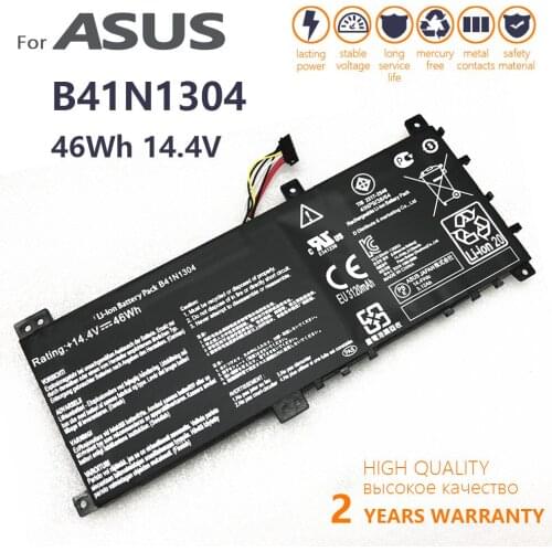 Genuine B41N1304 Original laptop Battery For ASUS S451LAS451LA-DS51T-CAfor VivoBook V451LA V451LA-DS51T new stock