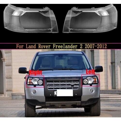For Land Rover Freelander 2 2007 2008 2009 2010 2011 2012 Headlamp Transparent Cover Lampshade Headlight Shell Cover Lens Glass