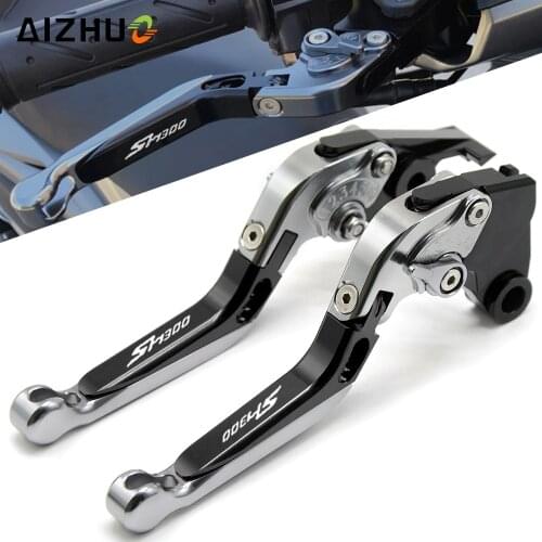 SH300 SH 300 2018 CNC Adjustable Folding Motorbike Brake Clutch Levers Motorcycle Accessories FOR HONDA SH300 SH 300 2018