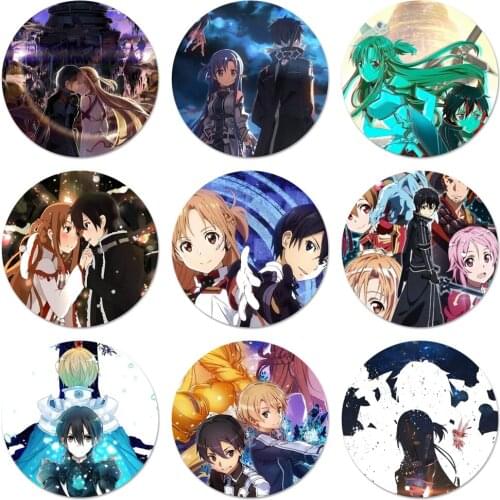 Sword Art Online SAO Kitchen Home Decor Refrigerator Magnetic Stickers bottle Beer Opener