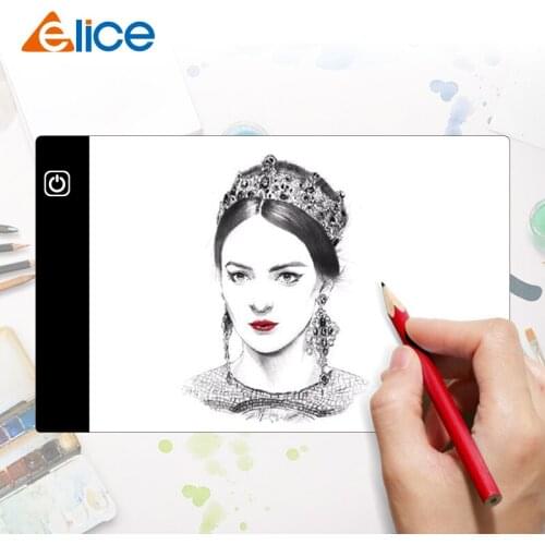 Ultra Thin A5 LED Light Pad Artist Light Box Table Tracing Drawing Board Pad Diamond Painting Embroidery Tools