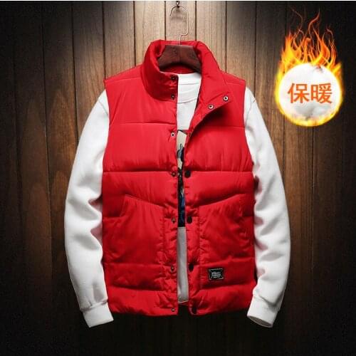 Spring Autumn Men New Stylish 2020 Vest Mens Plus Size XS-5XLWarm Sleeveless Jacket Men Winter Waistcoat Mens Vest Casual Coats
