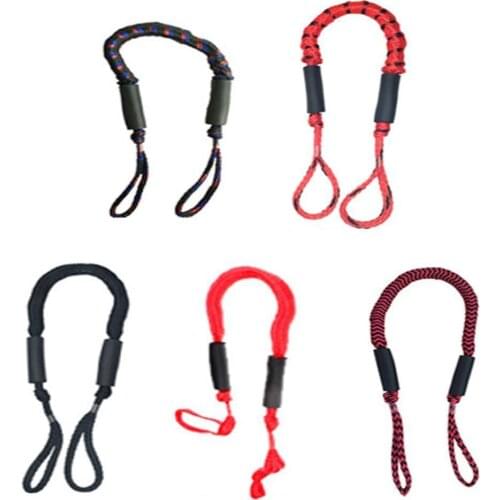 1.2m Length Elastic Wharf Rope Dinghy Marine Boat Bungee Extendable PP Boat Line Line Dock 1pcs Mooring Rope Dock