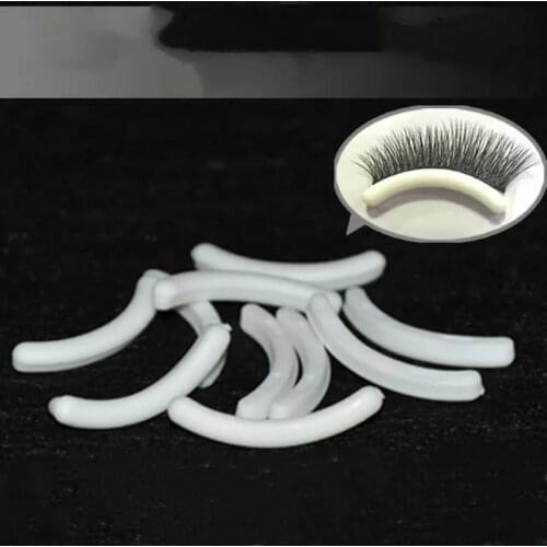 10pcs Eyelash Curler Replacement Pads Replacement Eyelash Curler Refill Silicone Pads Makeup Curling Lash Tools Eyelash Clipper