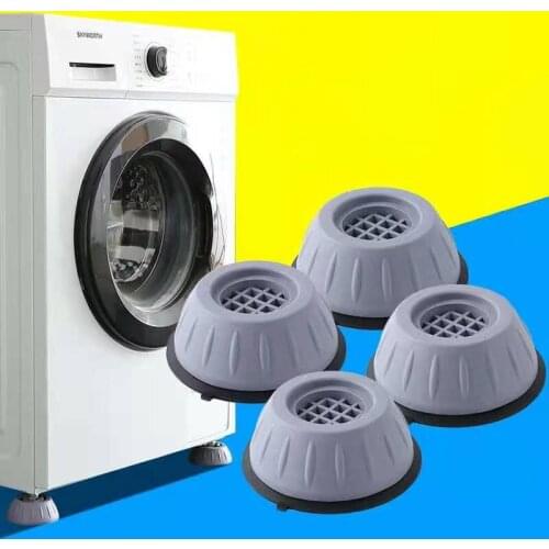 4Pcs Anti-slip And Noise-reducin Washing Machine Refrigerators Rubber Mat Anti-Vibration Pad Dryer Universal Fixed Non-Slip Pads