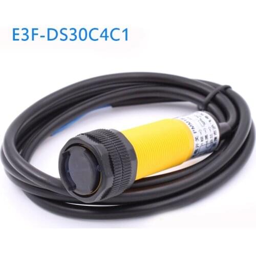 E3F-DS30C4C1 Diffuse reflection photoelectric proximity switch sensor 3 wires NPN normal open