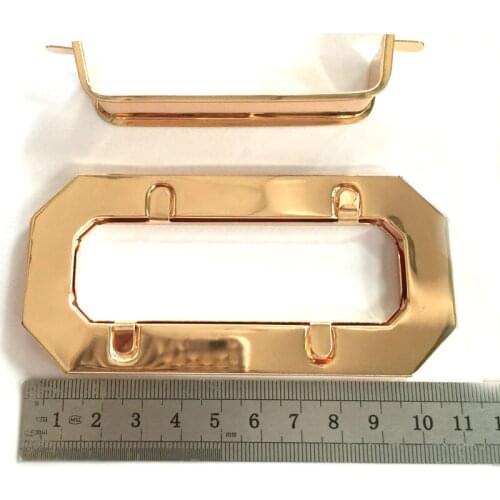 Metal Purse Handles Metal Rectangle Eyelets Bag Grommet 30pcs/lot