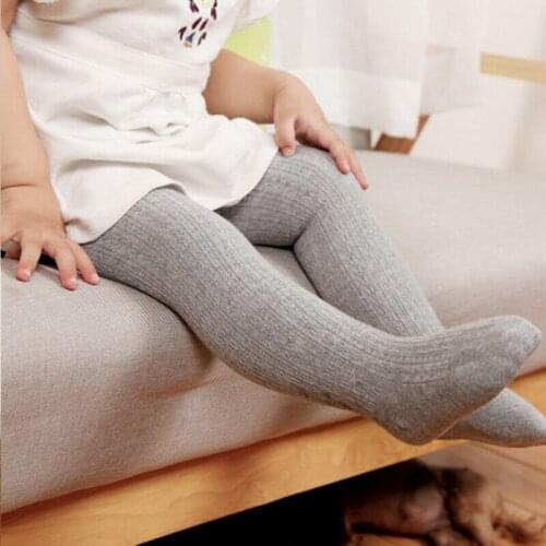 Citgeett Solid Baby Kid Girl Soft Cotton Warm Tights Socks Stockings Pants Pantyhose