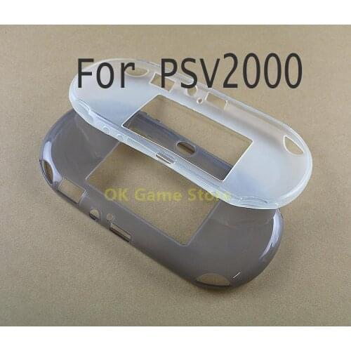 10pcs/lot TPU Soft Protective Cover Shell case for psv2000 Psvita PS Vita PSV 2000 Console Full Body Protector Soft Skin Case
