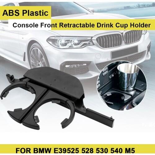 The new hot-selling car console telescopic beverage cup holder is suitable for BMW 525i 530i M5 540i 95-03 2002 interior storage