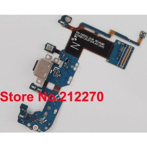 Original New Charger Dock Charging Flex Cable USB Port Connector For Samsung Galaxy S8 Plus G955U