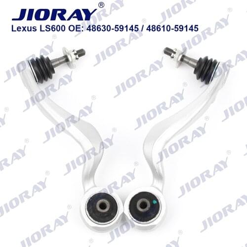 JIORAY Pair Front Upper Suspension Control Arm Straight For Lexus LS600 LS600h LS600HL UVF45