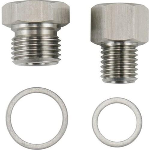 Practical Oil Pressure Adapter Fitting LS Swap Gauge Sensor Adapter M16X1.5 M12X1.5 1/8 Connector NPT Connectors