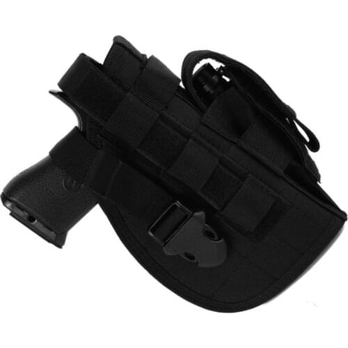 Tactical Big Glock Molle Holster Universal Pistol Airsoft Holster Concealed Combat Military CS Waist Quick Gun Case for Shooting