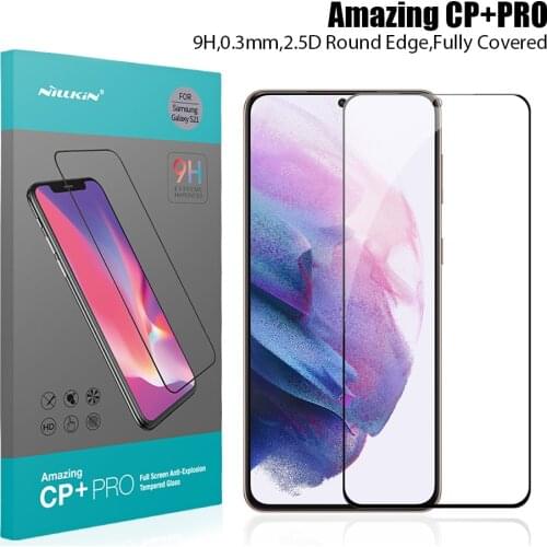 For Samsung Galaxy S21 FE Glass NILLKIN CP+Pro 2.5D Full Coverage Tempered Glass For Samsung S21 FE Screen Protector