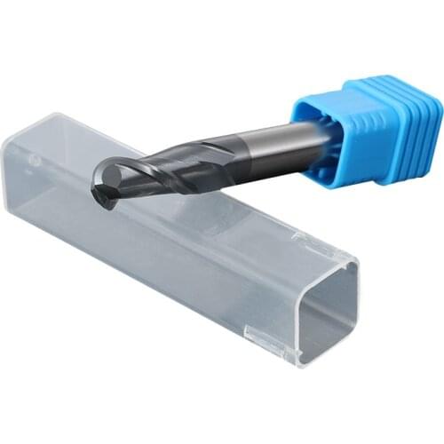 ZGT Ball nose End Mill HRC50 2 Flute Milling Tools Alloy Carbide Tungsten Steel Milling Cutter Ball nose End Mills High quality