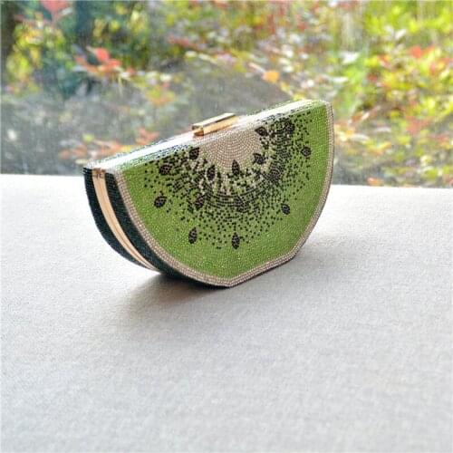 Womens bag evening clutch bags women Female bag luxury designer purses and handbags Watermelon shape cute shoulder bags Small