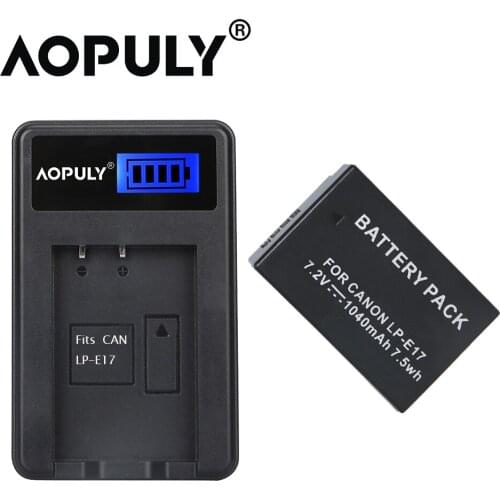 1pcs 1300mAh LP-E17 battery bateria LP E17 camera battery pack for canon EOS Rebel T6i 750D T6s 760D M3 8000D Kiss X8i Camera