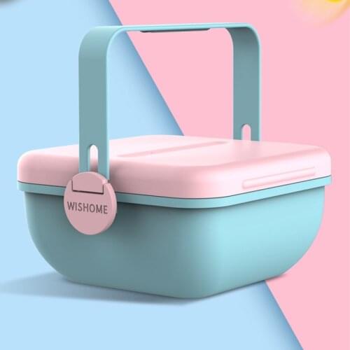 2 Layer Separate Lunch Box Portable Office Workers Camping Can Be Layered Heating Food Container Fruit Bowl Service A Vaisselle